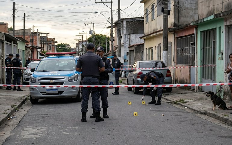 Policial militar é baleado durante tentativa de assalto enquanto passeava com cachorro em Quintino