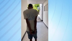 Homem é suspeito de fazer parte da dupla que matou vigilante. / Foto: Imagem: Reprodução/TV Atalaia