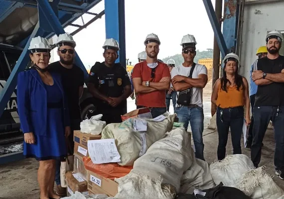 Mais de 430kg de drogas apreendidas são incineradas em Rio Largo