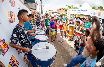 Fundação Cultural leva ritmo e cultura para a Grota da Moenda