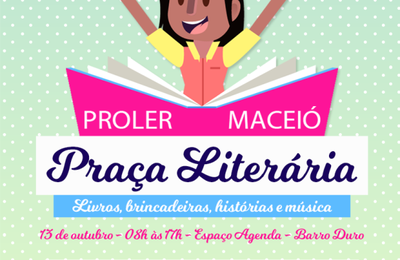 Projeto ‘Praça Literária: livros, brincadeiras, histórias e música’ leva diversão e leitura na Semana das Crianças