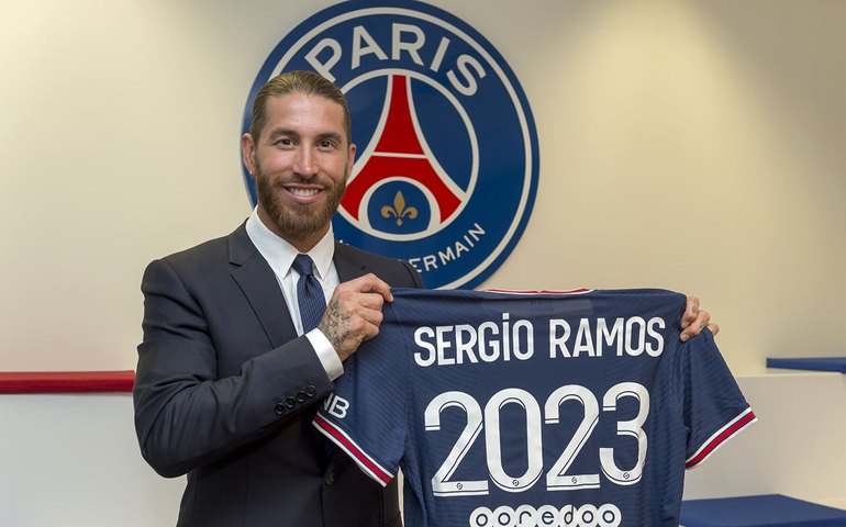 Paris Saint-Germain anuncia saída de Sergio Ramos após dois anos