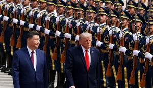 Presidentes da china e EUA. Fonte: Internet