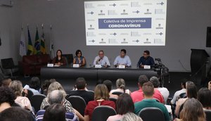 COLETIVA CORONA VÍRUS / Foto: Valter Sobrinho ASCOM SES