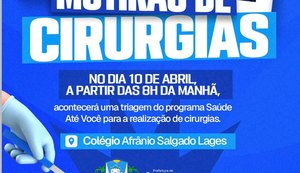 mutirão de cirurgias 