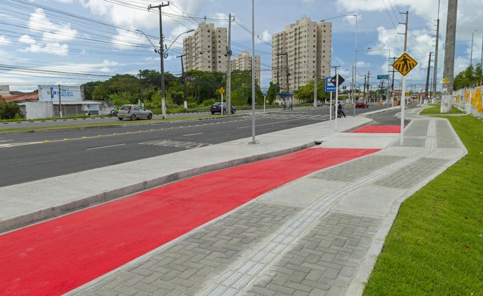 Projeto atende também à demanda de pedestres e ciclistas,