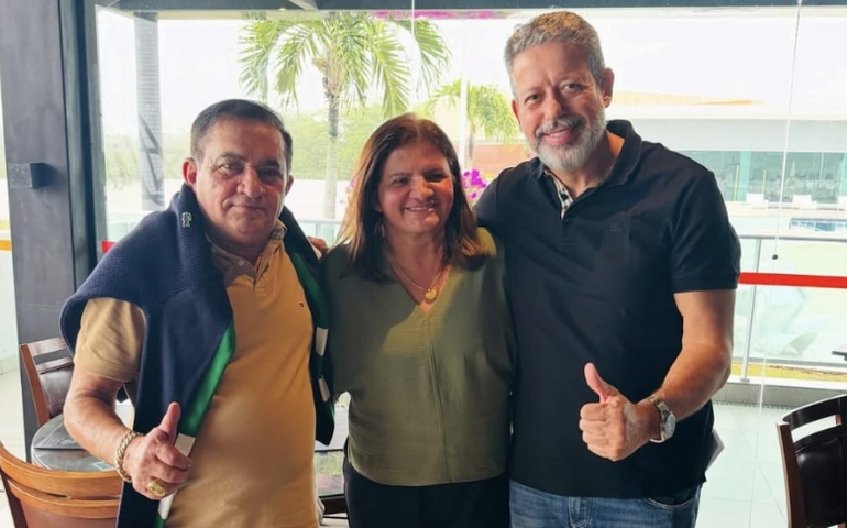 Reencontro entre emedebistas Ziane Costa, Lula Cabeleira e Arthur Lira simboliza nova aliança rumo ao Senado em 2026