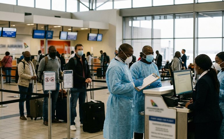 OMS rastreia passageiros de voo após morte de turista por hantavírus na África do Sul