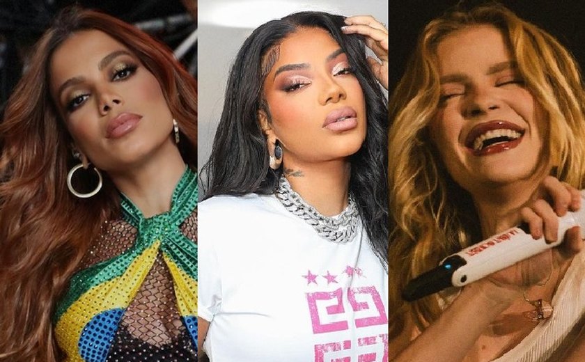 Anitta, Ludmilla e Luísa Sonza concorrem ao Prêmio Multishow 2023; veja indicados e como votar