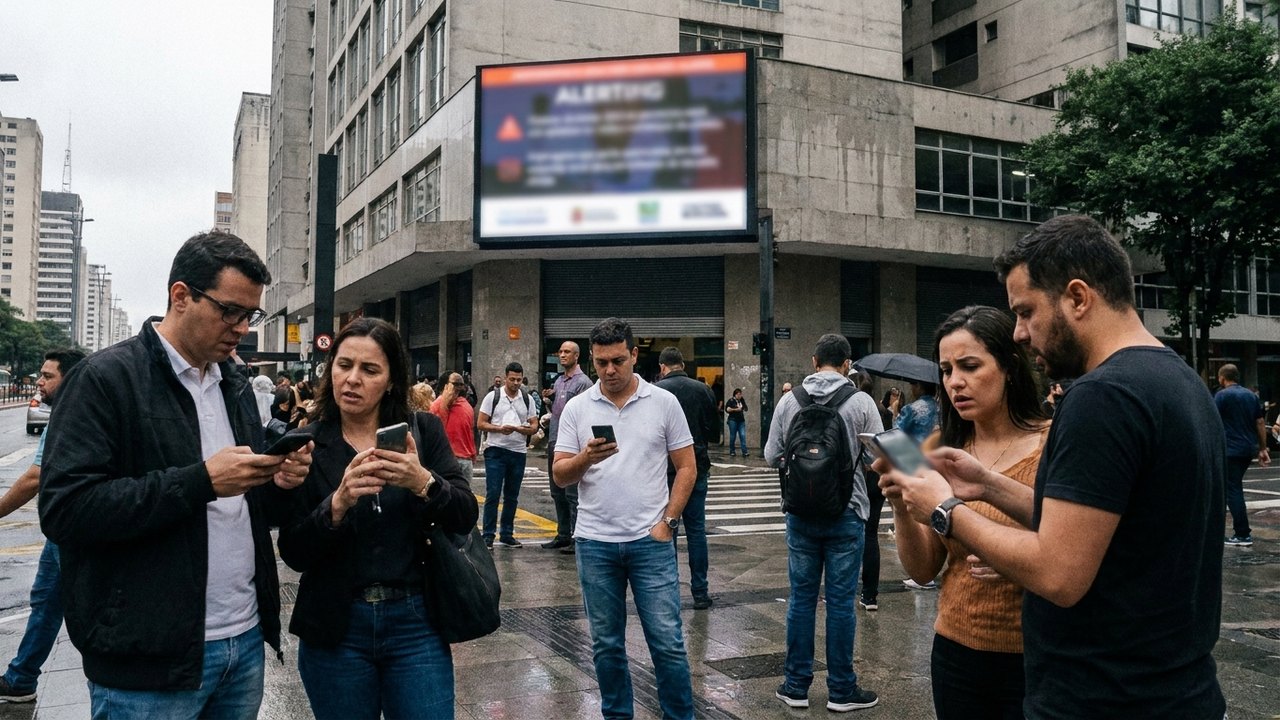 Misantropia? Falso alerta da Defesa Civil foi recebido no DF, PR, RJ e SP