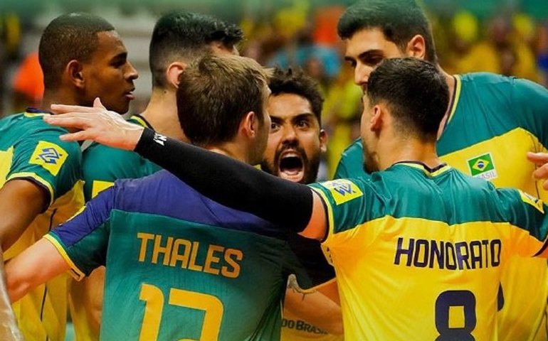 Brasil vence terceira partida seguida no Sul-Americano de vôlei