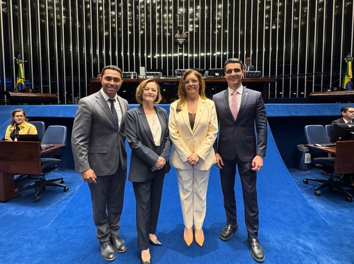 Vice-líder do prefeito na Câmara, vereador David Empregos acompanha sabatina de Marluce Caldas no Senado