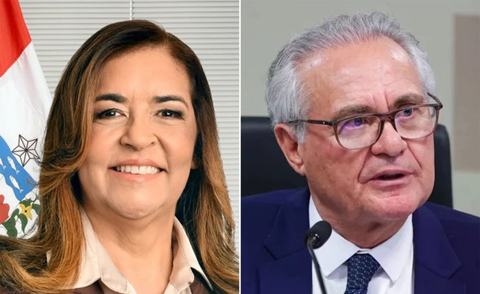 Eudócia Caldas e Renan Calheiros protagonizam bate-boca em reunião da CAE