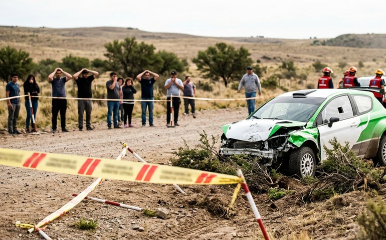 Carro desgovernado atinge público e mata espectador durante rali na Argentina