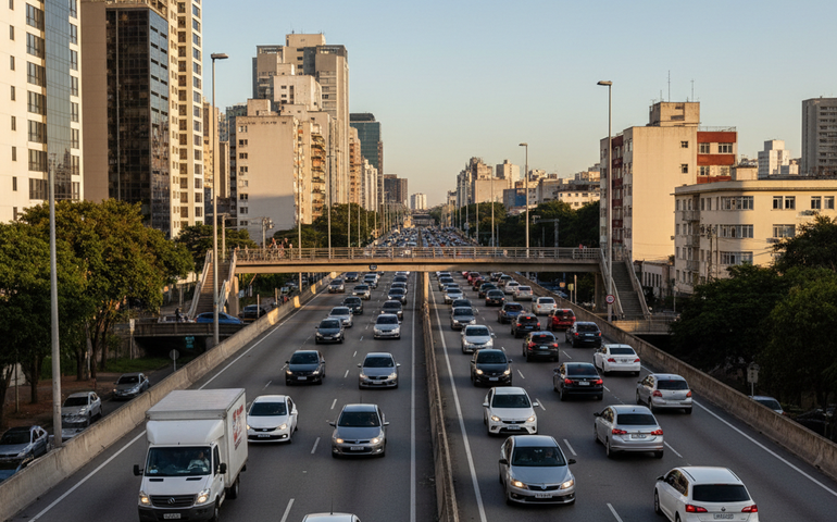 Rodízio de veículos em São Paulo é suspenso até 12 de janeiro de 2026