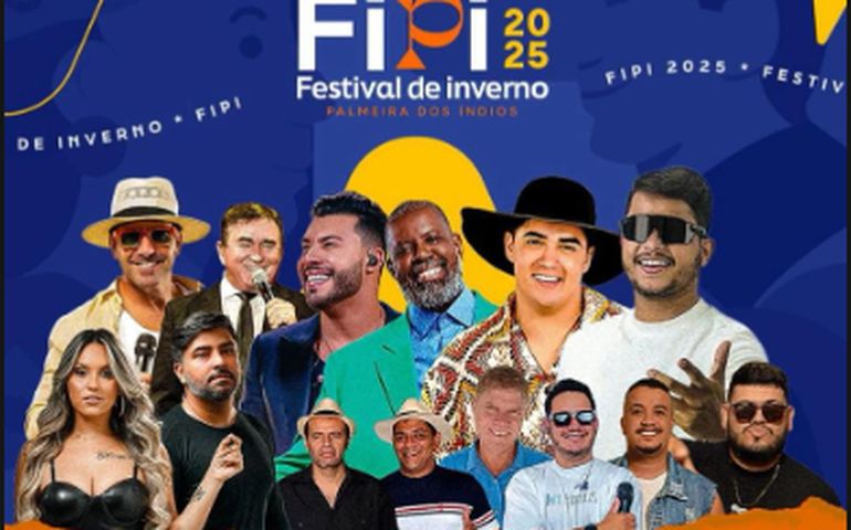 Prefeitura de Palmeira dos Índios confirma programação e divulga as atrações do Festival de Inverno de 2025