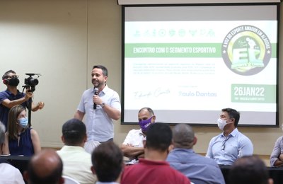 Paulo Dantas: "Vou lutar para que a Lei de Incentivo do Esporte se torne realidade"