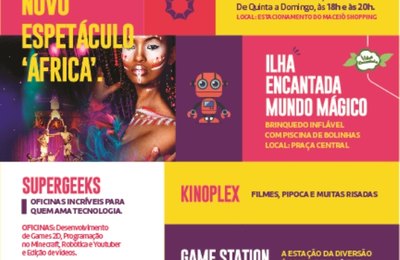 Maceió Shopping com diversas atrações para o mês de férias