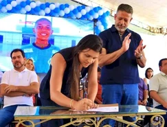 Arthur Lira leva R$ 2,5 milhões para obras nas agrovilas de Novo Lino e fortalece aliança com a prefeita Marcela Gomes 