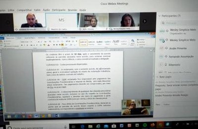 Cejusc do TRT/AL realiza audiências de conciliação via aplicativo whatsapp  .