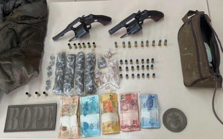 PM conclui primeira semana do ano com 20 armas de fogo apreendidas