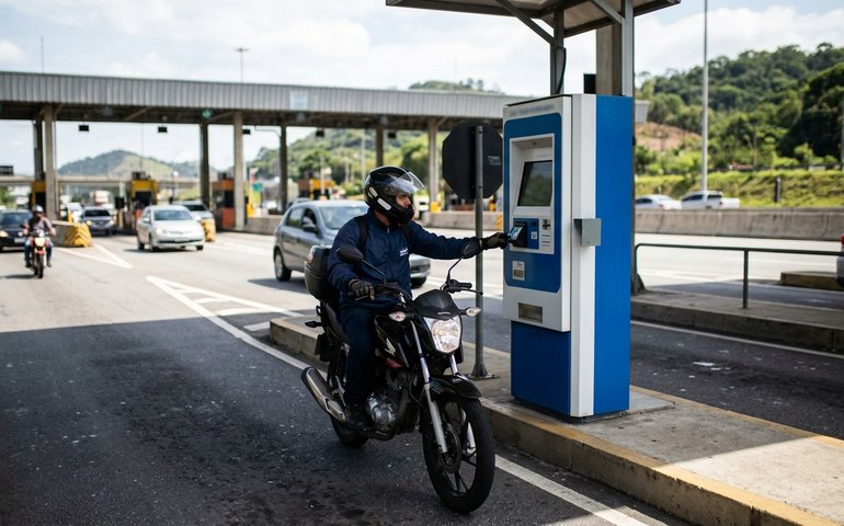 Transolímpica terá cabine de pedágio com autoatendimento exclusiva para motociclistas
