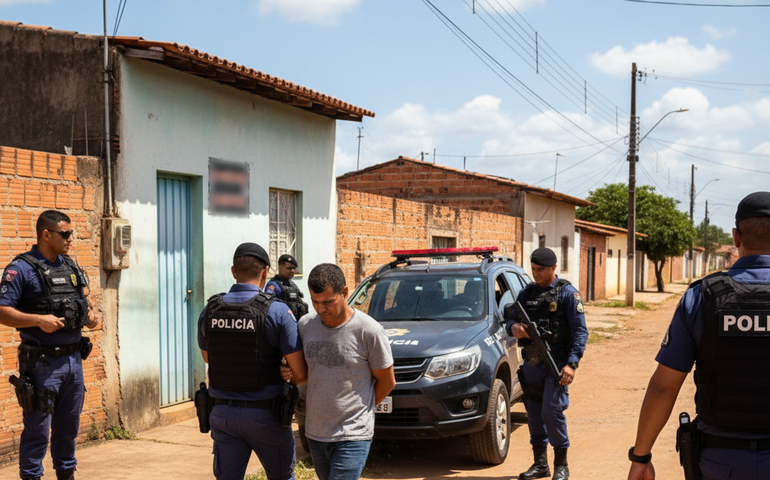 Polícia Civil prende suspeito de coação e violência doméstica em Palmeira dos Índios
