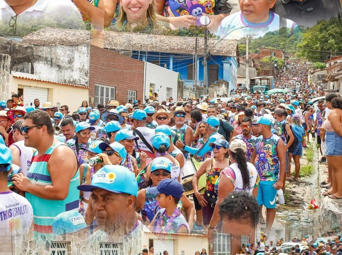 Bloco Gente que Faz arrasta multidão pelas ruas de Pilar