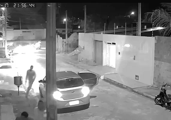 Câmeras registram execução de casal por atiradores em Rio Largo