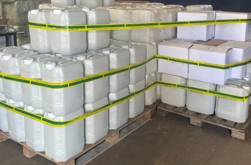 Mais de 5 mil litros de fertilizantes irregulares são apreendidos no interior de São Paulo