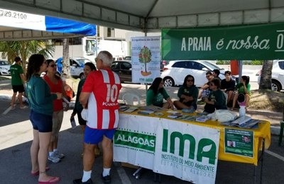 IMA leva projeto Nossa Praia para Barra de São Miguel no domingo