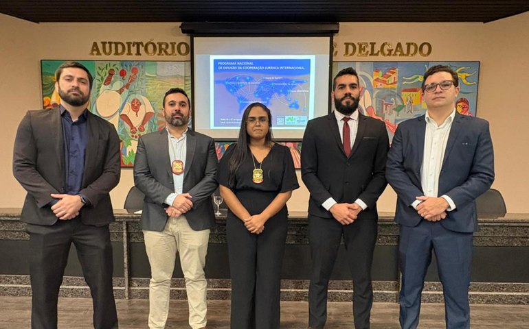 Delegados da Polícia Civil participam de curso nacional sobre cooperação jurídica internacional