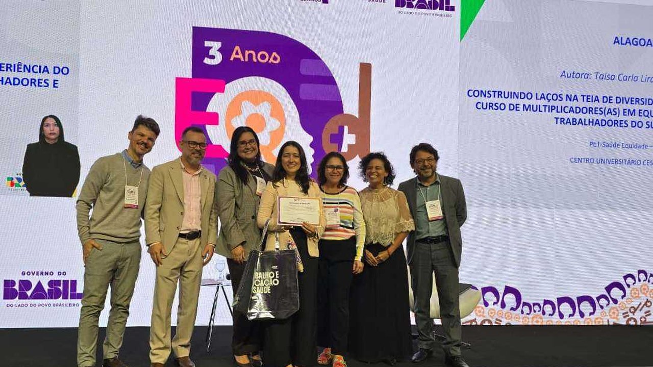 Maceió é destaque na Mostra Nacional de Experiências Exitosas do PET-Saúde, Edição Equidade, em Brasília (DF)