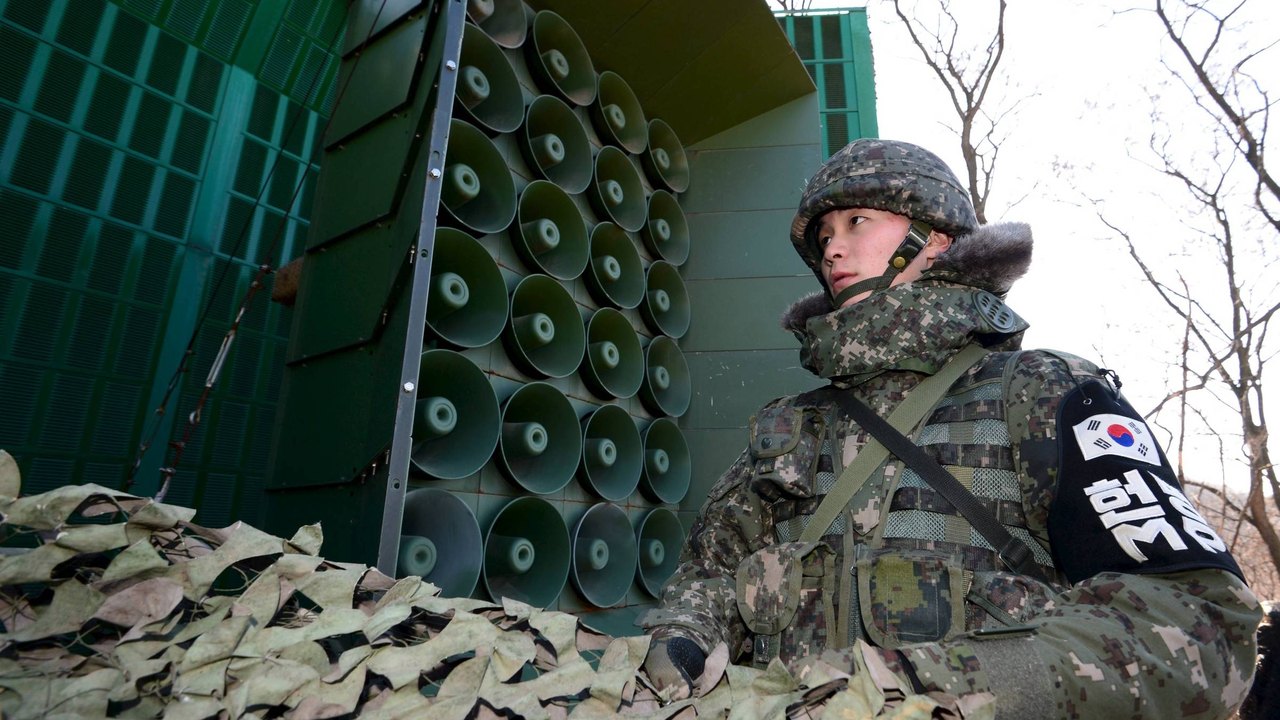 Coreias do Norte e Sul travam guerra de alto-falantes
