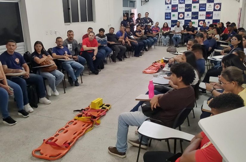 Profissionais do Samu iniciam mais uma turma do curso para aprimorar atendimento pré-hospitalar