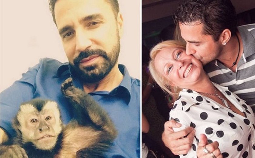 Mãe de Latino reclama que filho não visita: ‘Seu macaco é mais importante’