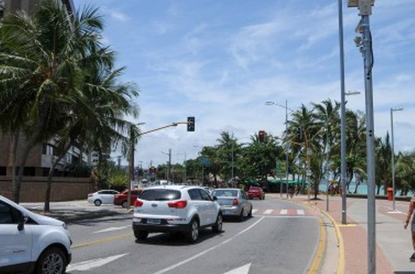 Fiscalização eletrônica de trânsito em Maceió será suspensa nesta quinta