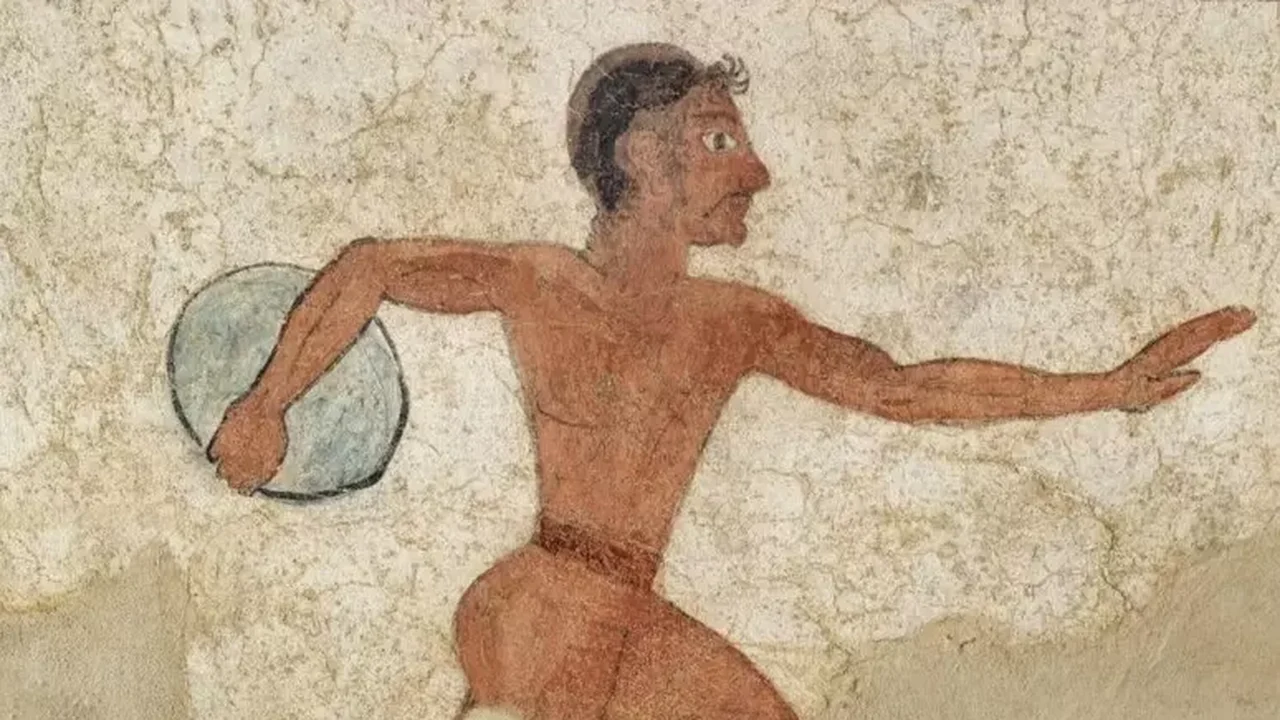 Relíquia etrusca que retrata Olimpíadas será exposta em Milão
