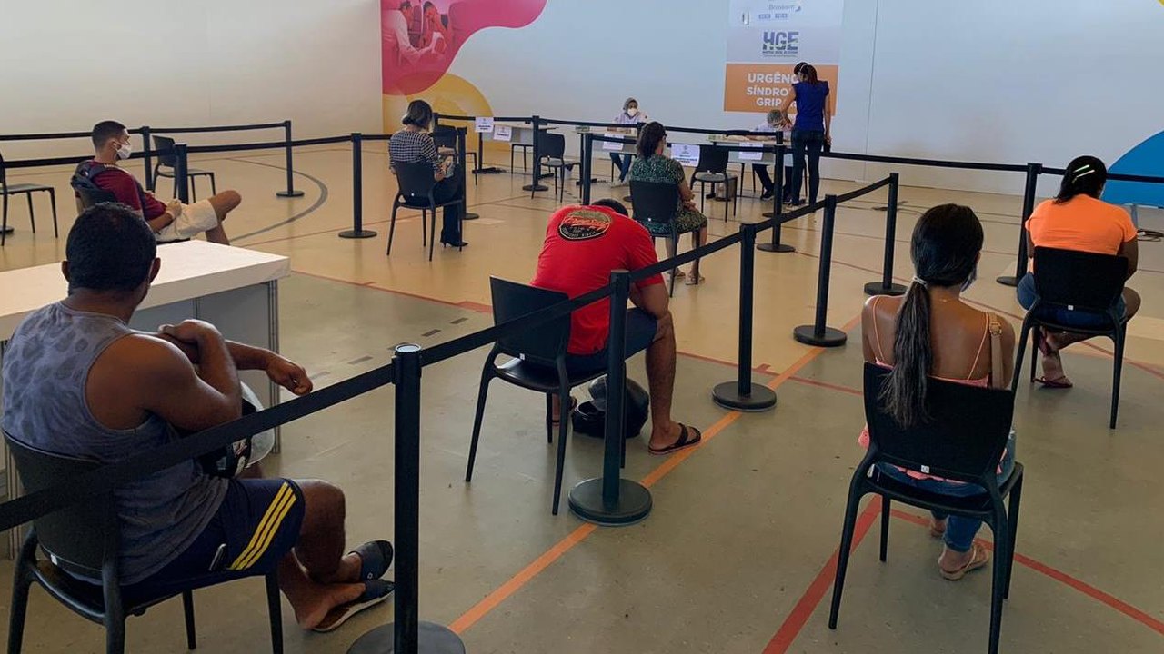 Mais de 420 pessoas já foram atendidas na Unidade de Síndromes Gripais do HGE