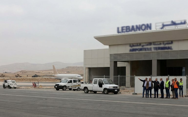 Líbano inaugura 2º aeroporto internacional após ataques israelenses no sul do país