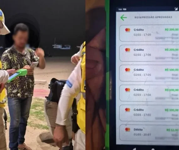 Ronda no Bairro prende ambulante por estelionato após vítima rastrear compras pela orla