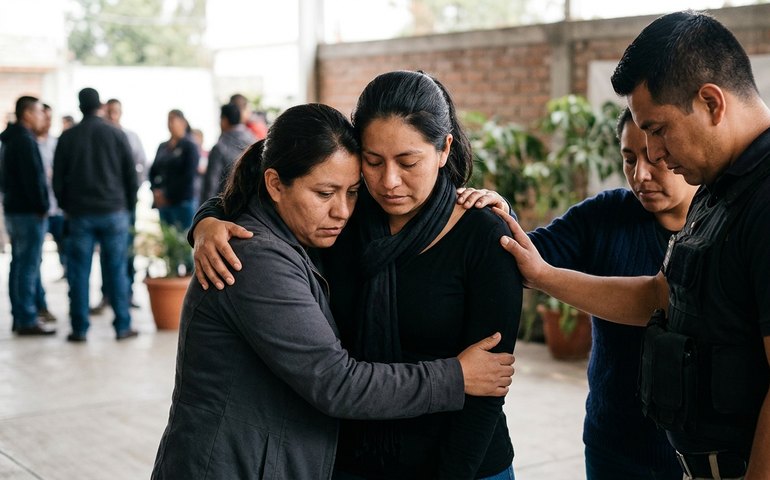 Viúva de piloto da Core recebe apoio após mensagem emocionante sobre luto